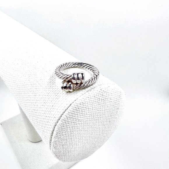 Samara Jewelry - NWT - Samara - Sterling Silver Overlapping Rope Ring